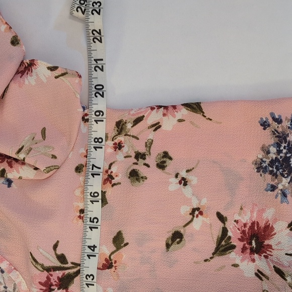 Moa Moa Pink Floral Blouse - Picture 6 of 9